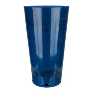 lot 6481 image: FLORIDIS Genebra Marble Effect Resin Planter