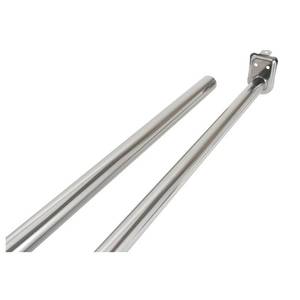 lot 6498 image: Design House Adjustable Closet Rods (2 COUNT)