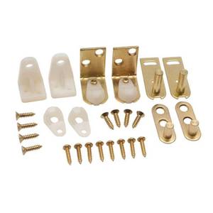 lot 6527 image: Everbilt Cafe Door Pivots (2 COUNT)