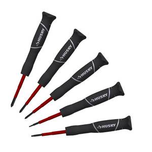 lot 6555 image: Husky Insulated Precision Screwdriver Set
