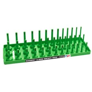 lot 6560 image: Hansen Global Xgreen 3-Row Multi-Length Socket Holder