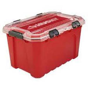lot 6504 image: Husky Professional-Duty Storage Container