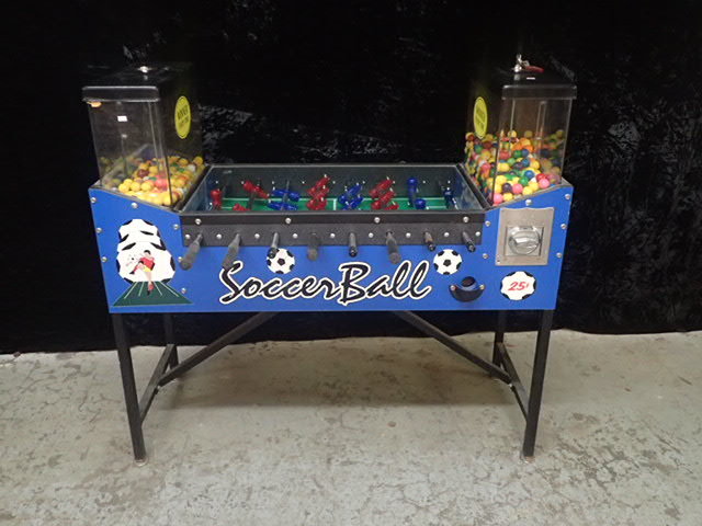 lot 191 image: Gumball Dispensing Foosball Game