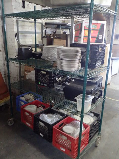 lot 280 image: Large Lot of Catering Plates and MORE