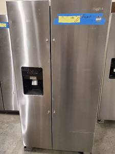 lot 6796 image: Whirlpool Refrigator Model Number WRS325SDHZ