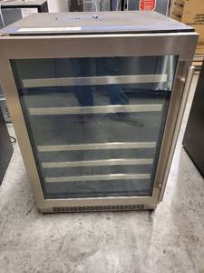 lot 6817 image: Zephyr Dual Zone Wine Cooler Model Number PRW24CO2BG