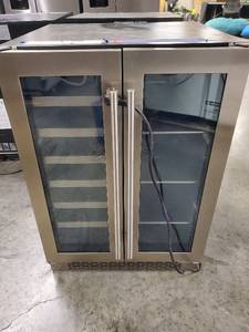 lot 6821 image: Zephyr wine Bervage Cooler Model Number PRWB24C32BG