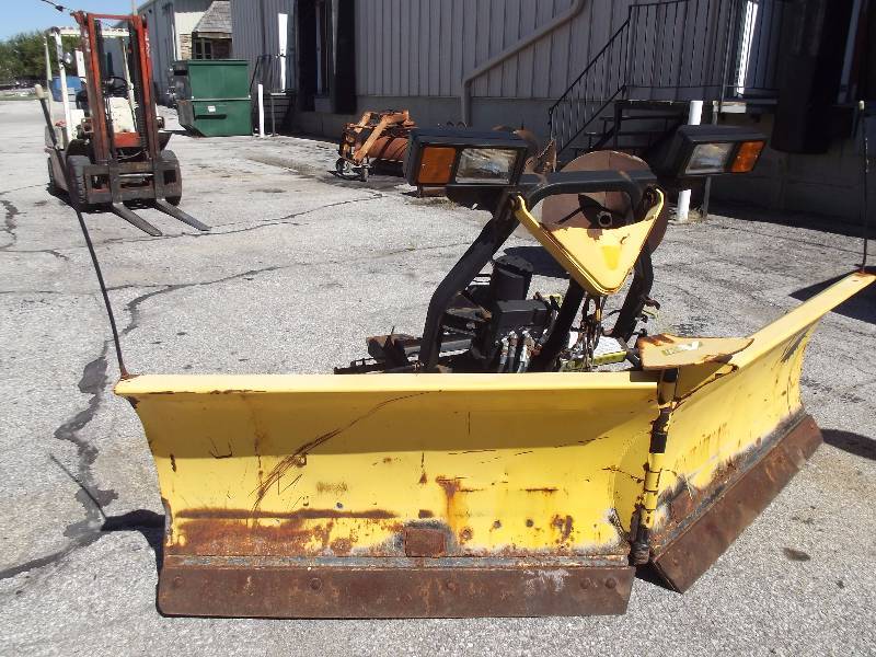 Fisher EZV Snow Plow Hollinger & Son Landscaping Liquidation Sale