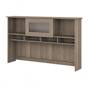 lot 75761 image: Bush Furniture Cabot 60W Hutch, Gray