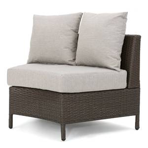 lot 75790 image: Newton Outdoor Wicker Corner Wedge by Christopher Knight Home