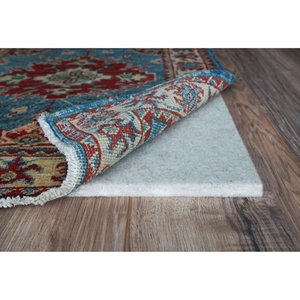 lot 50166 image: JustPlush Supreme 12-inch Thick Cushioned Felt Rug Pad - Grey- Retail$114.99