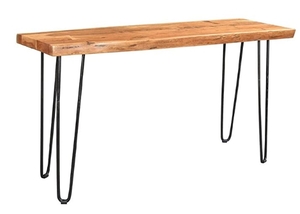 lot 50142 image: 421-36649551-000-000 ahart OSDOA Plumb Acacia Wood 05374230122A-0001 Console Table by Chris 00 9980