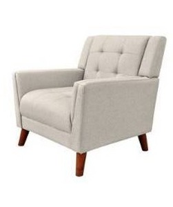 lot 50344 image: Candace Fabric Arm Chair by Christopher Knight Home