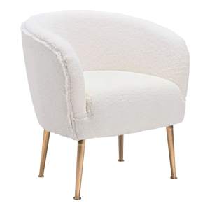 lot 50355 image: Zuo Modern Bucket Chair, Beige