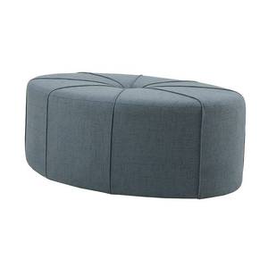 lot 50357 image: Madison Park Aberdeen Oval Ottoman Retail$344.42