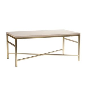 lot 50361 image: Southern Enterprises Orinda Faux Stone Cocktail Table-MaterialMDF,Size42W x 24L x 18H