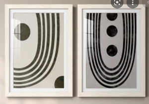 lot 50333 image: 421-38702000-000-004 ayall OSDOA Tubular Abstract I Premium Framed Prir OS371439738A-0001
