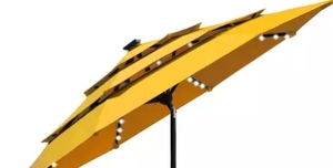 lot 50360 image: Elite Shade 9Ft 3 Tiers Market