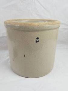 lot 4061 image: Vintage # 3, 3 Gallon Crock