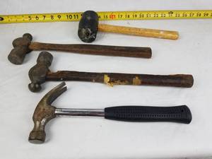 lot 4288 image: Lot of 4 Hammers