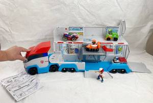 lot 4064 image: PAW Patrol, LaunchN Haul PAW Patroller - with accessories pictured  Hours of FUN