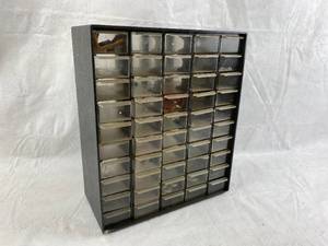 lot 4204 image: Tower Drawer Caddy for Hardware - a few items included - Matching tower on Lot 4205