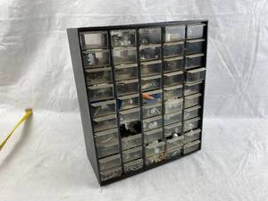 lot 4205 image: Tower Drawer Caddy for Hardware - WITH CONTENTS - full of goodies - Matching tower on Lot 4204