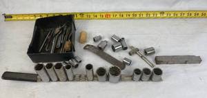lot 4254 image: Misc Sockets and Drill Bits