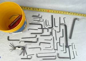 lot 4273 image: Big Lot of Allen Wrenches