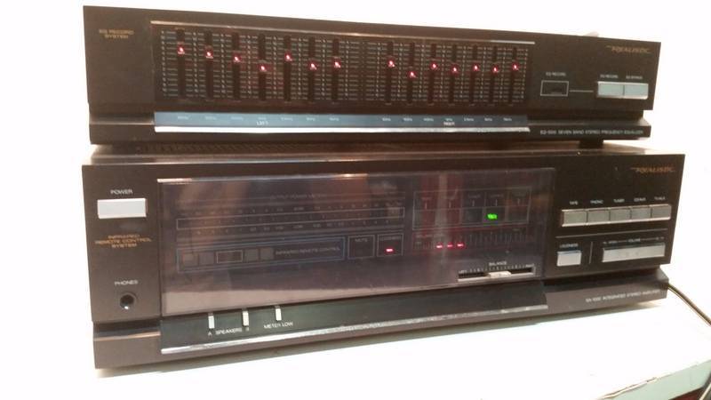lot 5872 image: Realistic Equalizer and Amplifier