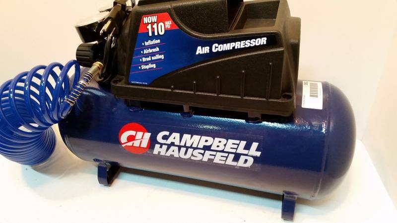 lot 5882 image: Campbell Hausfeld Air Compressor