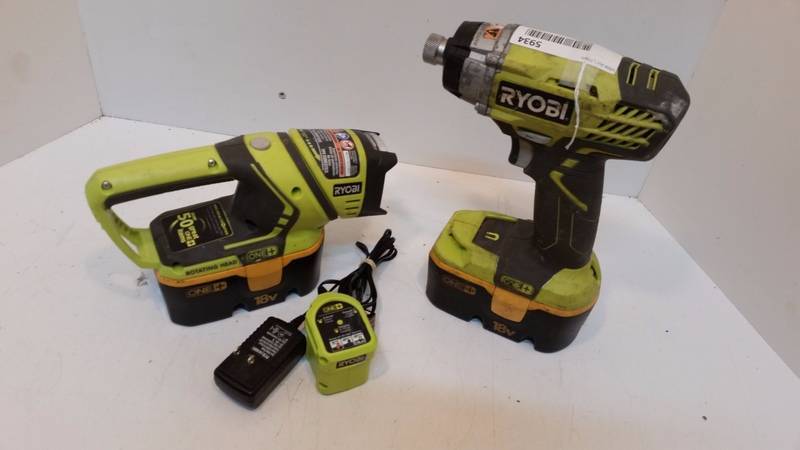 lot 5934 image: Ryobi Set