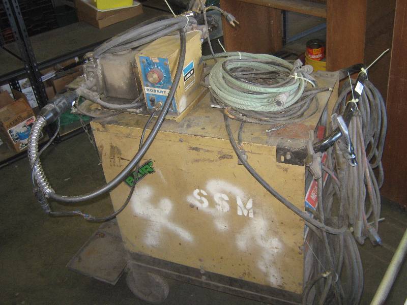 Hobart Welding System Arc Welder Mega Mig 300rvs With 1 5 Ft