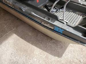lot 1829 image: Bass Tracker - Quantum X Bass Boat with SeatsOarsFish Finder and Trolling Motor