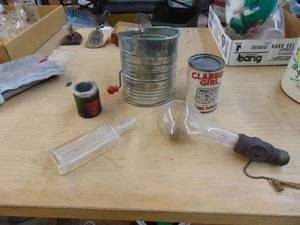 lot 1736 image: Flour Sifter and More