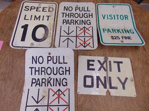 lot 1769 image: Assorted Street Signs - Metal