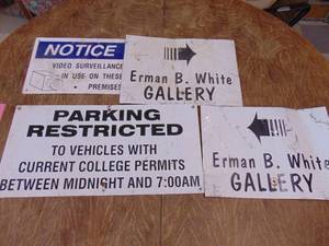 lot 1770 image: Assorted Street Signs - Metal
