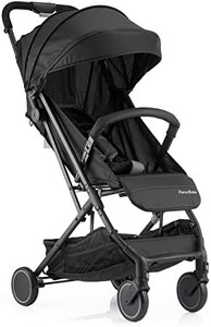 lot 10154 image: Pamo Babe Lightweight Baby Stroller with One-Hand Fold, Travel Stroller for Infant with Cup Holder & Storage Basket(Black) (USED, MISSING PARTS )