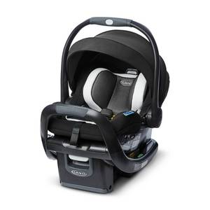 lot 10156 image: Graco SnugRide SnugFit 35 DLX Infant Car Seat Featuring Safety Surround - Jacks