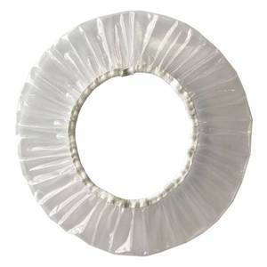 lot 10199 image: Polyethylene Drum Cover, Elastic Cover, Clear, Number of Openings