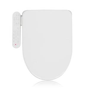 lot 10200 image: Alpha GX Wave Bidet Seat in Elongated White (Appears To Be New)