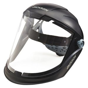 lot 10731 image: JACKSON SAFETY 14201 Maxview Face shield, Visor Height 9 in