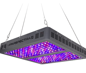 lot 10750 image: VIPARSPECTRA 1200W LED Grow Light, with Veg and Bloom Switches, Full Spectrum Plant Growing Lights for Indoor Plants Veg and Flower (DAMAGED corner)