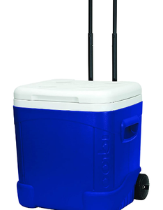 lot 10762 image: Igloo Profile 60 Qt Hardsided Rolling Wheeled Coolers (Damaged)