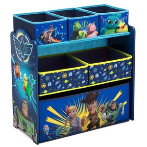 lot 11723 image: DisneyPixar Toy Story 4 Design and Store Toy Organizer by Delta Children