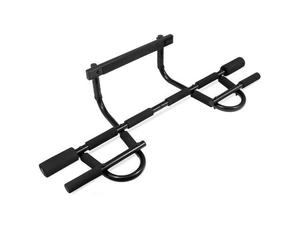 lot 11735 image: ProsourceFit Multi-Grip Chin-UpPull-Up Bar, Heavy Duty Doorway Trainer