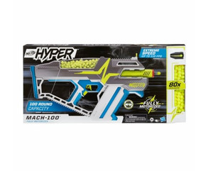 lot 12126 image: Nerf Hyper Mach-100 Fully Motorized blaster