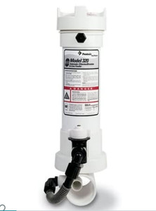 lot 12168 image: Pentair Inline ChlorineBromine Feeder #320