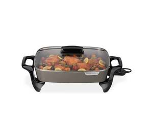 lot 15885 image: Presto 06856 16 Ceramic Electric Skillet