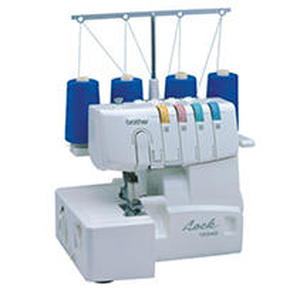 lot 15894 image: Brother 1034D 3 or 4 Thread Serger with Easy Lay In Threading, White